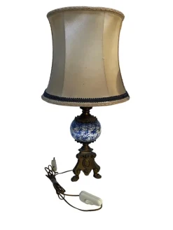 Pamono 20th Century Lamps in Ceramic and Bronze, Set of 2><noscript><img width=