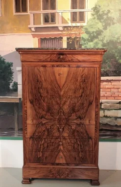Online Pamono 19th Century Louis Philippe Walnut Secretaire