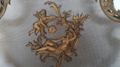 Discount Pamono 19th Century Louis XV Bronze Fireplace Fire Screen, 1890s