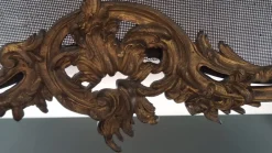 Discount Pamono 19th Century Louis XV Bronze Fireplace Fire Screen, 1890s