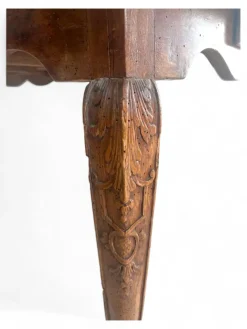Pamono 18th Century Louis XV French Walnut Game Table Walnut, France, 1790s><noscript><img width=
