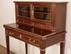 Pamono 19th Century Louis XVI Style Bonheur du Jour in Mahogany><noscript><img width=