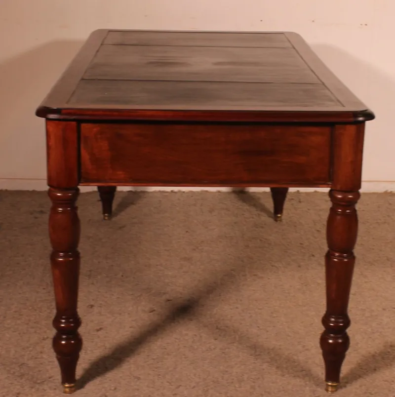 Pamono 19th Century Mahogany Two-Drawer Desk> Desks