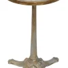 Outlet Pamono 19th Century Marble, Brass & Cast Iron Bistro Table, 1890s