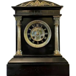 Clearance Pamono 19th Century Marble Mantel Clock