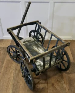 Pamono 19th Century Market Garden Hand Cart, 1890s><noscript><img width=