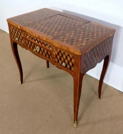 Pamono 18th Century Marquetry Dressing Table in Wood><noscript><img width=