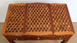 Pamono 18th Century Marquetry Dressing Table in Wood><noscript><img width=
