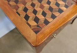 Pamono 18th Century Marquetry Dressing Table in Wood><noscript><img width=