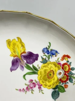 Pamono 20th Century Meissen Porcelain Set, Germany, Set of 14> Dinner Plates & Bowls