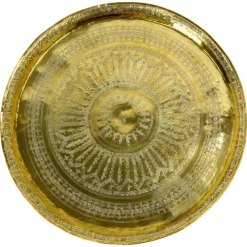 Pamono 20th Century Moroccan Moorish Polished Copper Tray> Trays