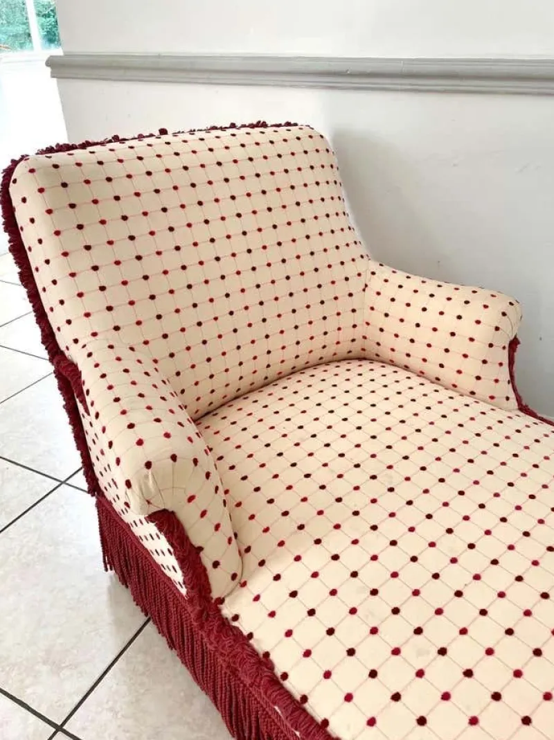 Pamono 19th Century Napoleon III Meridian Chaise Lounge, France> Daybeds & Chaises Lounges