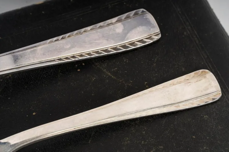 Hot Pamono 19th Century Napoleon III Silver Plated Cutlery Set with Case