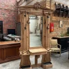 Pamono 19th Century Oak Entrance Checkroom> Racks, Hooks & Valets