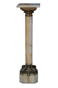 Hot Pamono 19th Century Onyx Column