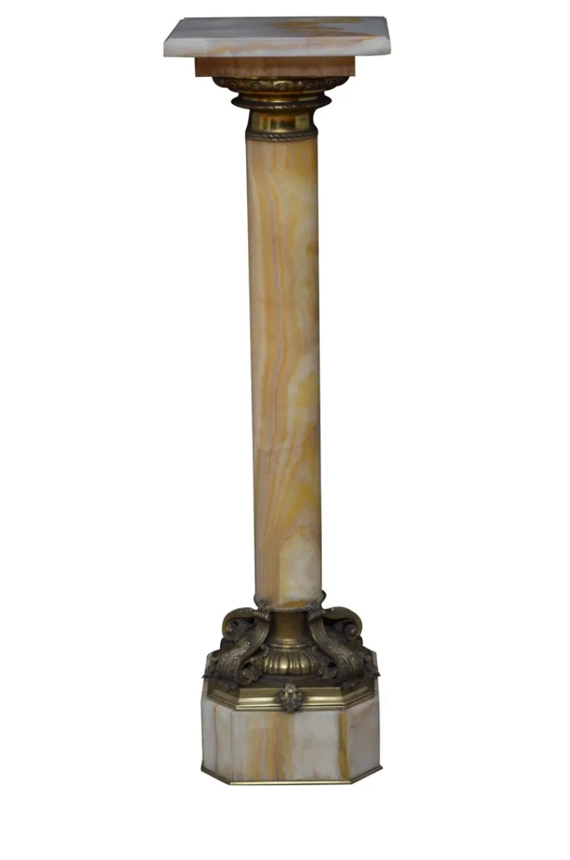 Hot Pamono 19th Century Onyx Column