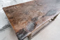 Pamono 17th Century Philip IV Spanish Table with Carved Herrerian Decor><noscript><img width=