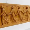 Pamono 19th Century Plaster High-Relief Sculpture Borghese Dancers> Architectural Elements