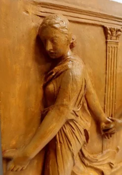 Pamono 19th Century Plaster High-Relief Sculpture Borghese Dancers><noscript><img width=