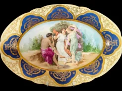 Pamono 19th Century Porcelain Tableware Service, Set of 108><noscript><img width=