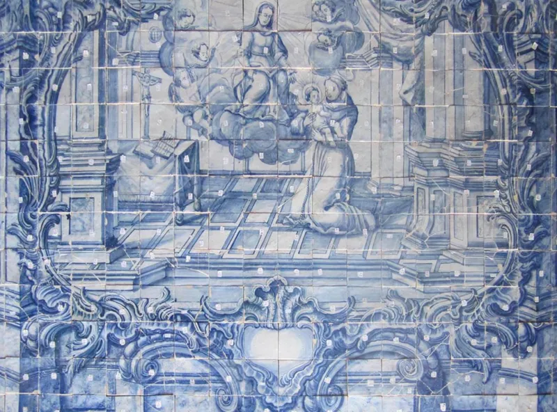 Pamono 18th Century Portuguese Azulejos Saint Antony> Architectural Elements