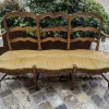 Outlet Pamono 19th Century Provencal 3-Seater Sofa in Walnut