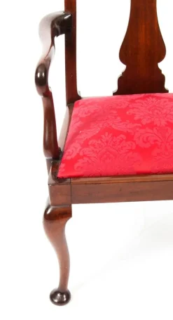 Discount Pamono 20th Century Queen Anne Revival Mahogany Child's Chair