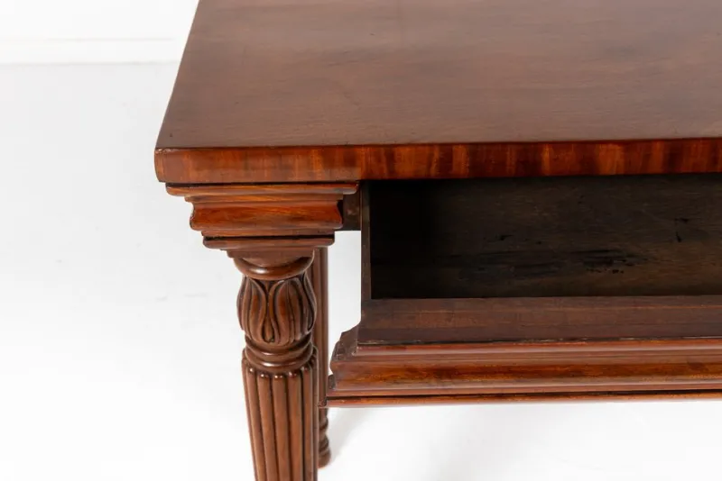 Pamono 19th Century Regency English Mahogany Serving Table> Console Tables