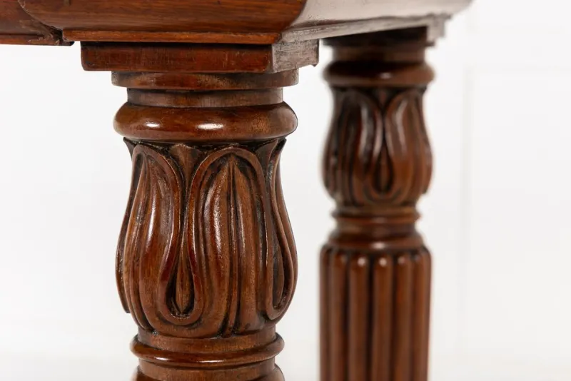 Pamono 19th Century Regency English Mahogany Serving Table> Console Tables