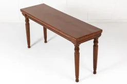 Pamono 19th Century Regency English Mahogany Serving Table><noscript><img width=