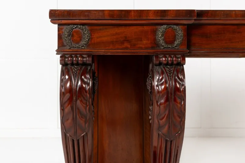 Pamono 19th Century Regency English Mahogany Serving Table> Console Tables