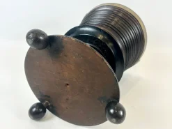 Discount Pamono 19th Century Regency Mahogany Ebonized Wooden Peat Bucket with Brass Lining