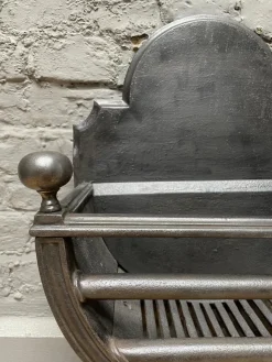 Best Pamono 19th Century Regency Style English Fire Grate in Polished Cast Iron