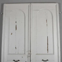 Pamono 19th Century Shaped Double-Leaf Door><noscript><img width=