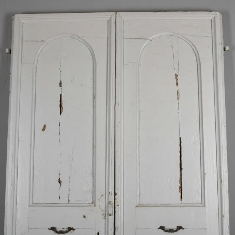 Pamono 19th Century Shaped Double-Leaf Door> Architectural Elements