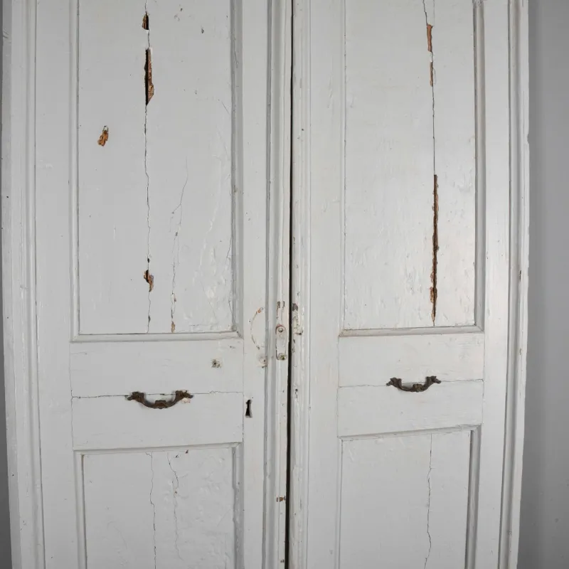 Pamono 19th Century Shaped Double-Leaf Door> Architectural Elements