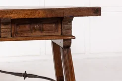 Outlet Pamono 18th Century Spanish Walnut Trestle Table