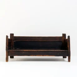 Pamono 18th Century Spanish Wooden Bench><noscript><img width=