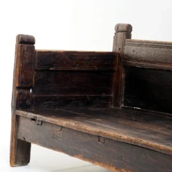 Pamono 18th Century Spanish Wooden Bench><noscript><img width=