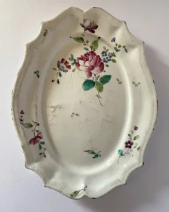 Pamono 18th Century Strasbourg Earthenware Dish><noscript><img width=