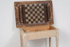 Pamono 18th Century Swedish Gustavian Chess Game Table><noscript><img width=