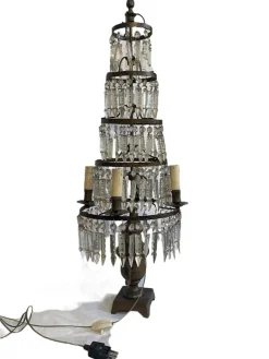 New Pamono 19th Century Table Lamp with Drop