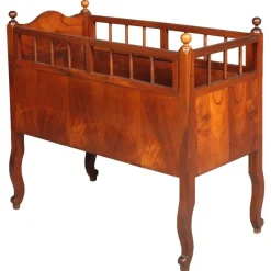 Pamono 19th Century Walnut Cradle> Children's Chairs