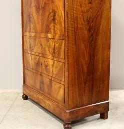 Pamono 19th Century Walnut Secretaire from Louis Philippe><noscript><img width=