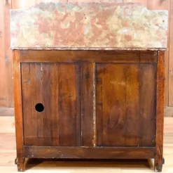 Online Pamono 19th Century Wood & Marble Vanity