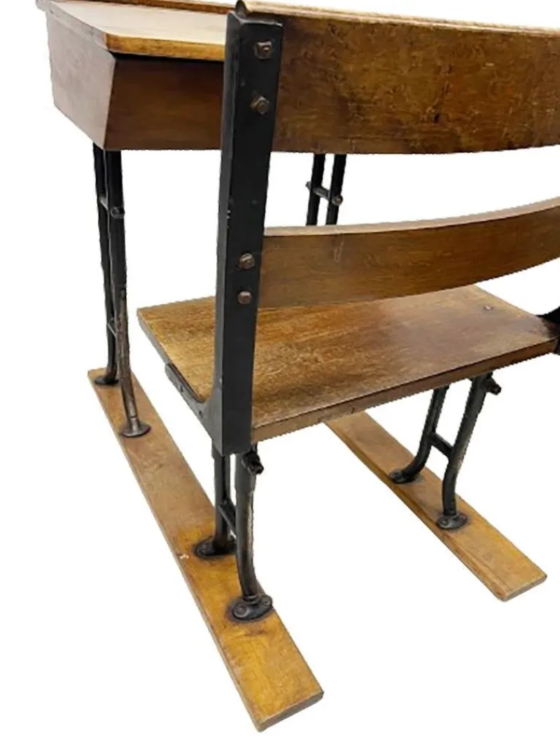 Pamono 19th Century Wooden Children's School Desk> Children's Tables