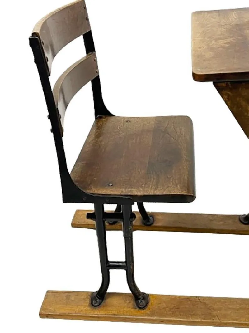 Pamono 19th Century Wooden Children's School Desk> Children's Tables