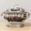 Pamono 19th English Transfer Tureen> Serving Dishes