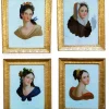 Pamono The 4 Seasons Allegories, 19th Century, Prints, Framed, Set of 4> Prints & Multiples