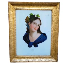 Pamono The 4 Seasons Allegories, 19th Century, Prints, Framed, Set of 4><noscript><img width=